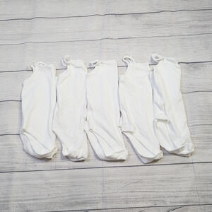 24m M&S White Bodysuit Bundle